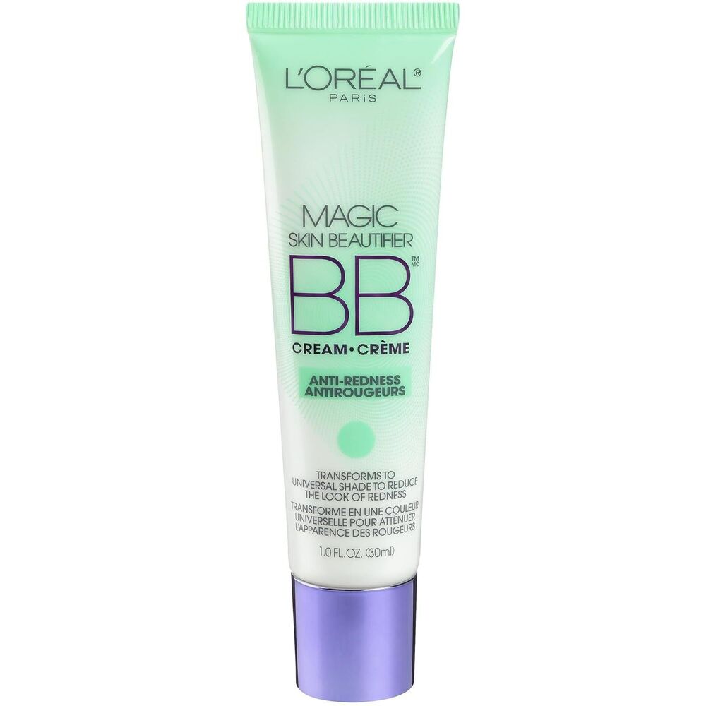 L'Oreal Paris Magic Skin Beautifier BB Cream Anti-Redness Tinted Moisturizer 1oz